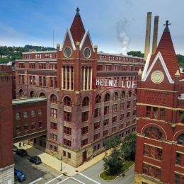 exterior of Heinz Lofts