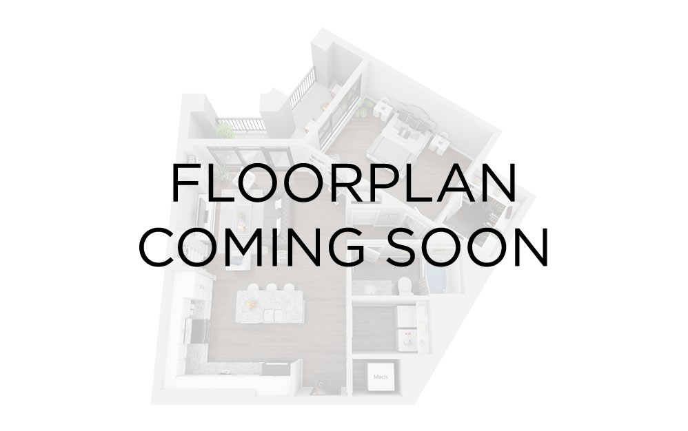 D1.4 - 1 bedroom floorplan layout with 1 bathroom and 767 square feet D1.4 - 1 bedroom floorplan layout with 1 bathroom and 767 square feet